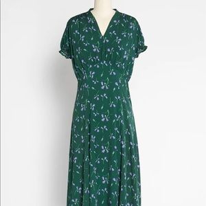 ModCloth x Collectif Bluebell Julep Midi Dress size 14 (US) 18 (UK)